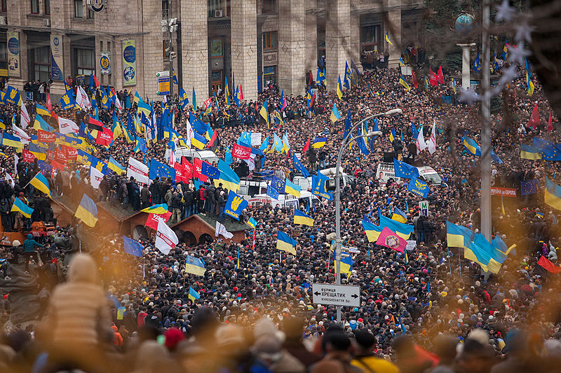 Euromaidan (bron: Wikimedia)